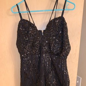 Fashion nova bodycon glitter dress